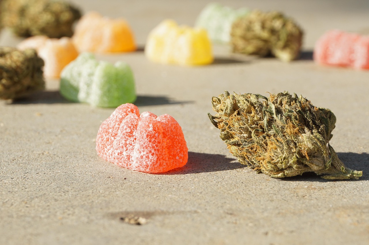 weed, edibles, gummy