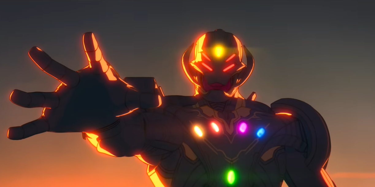 Infinity Ultron, the superintelligent cosmic robot from Marvel’s What If…?